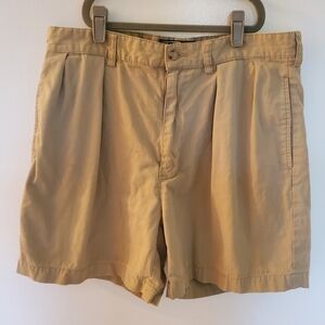 Polo by Ralph Lauren Men's Khaki Flat Front Shorts